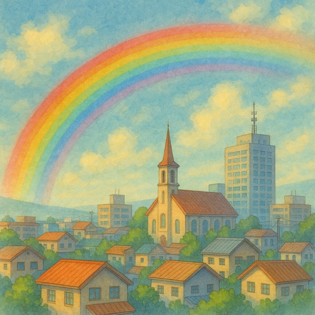 虹