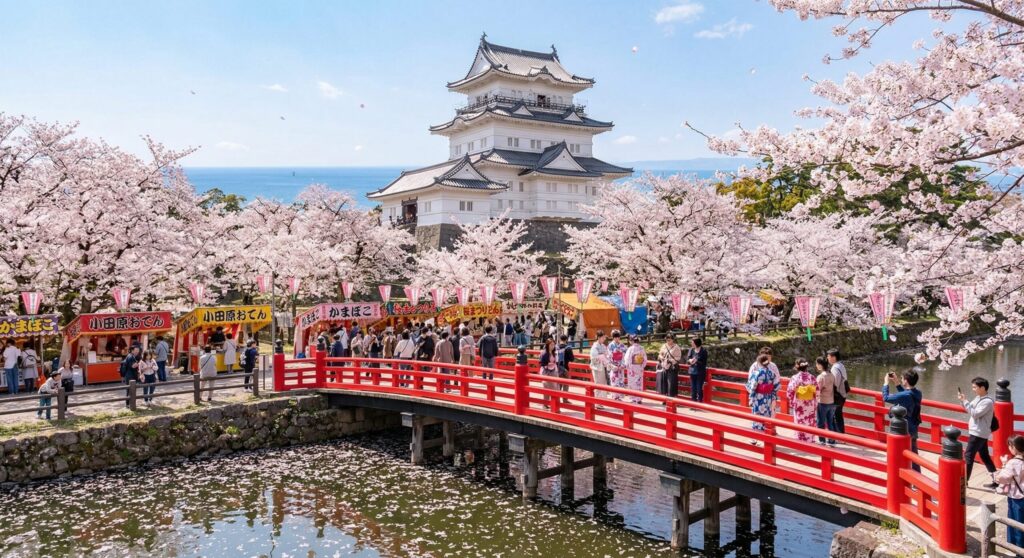 2026年小田原城桜まつり完全ガイド!満開予想や見所を解説