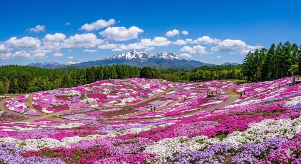 北海道の芝桜