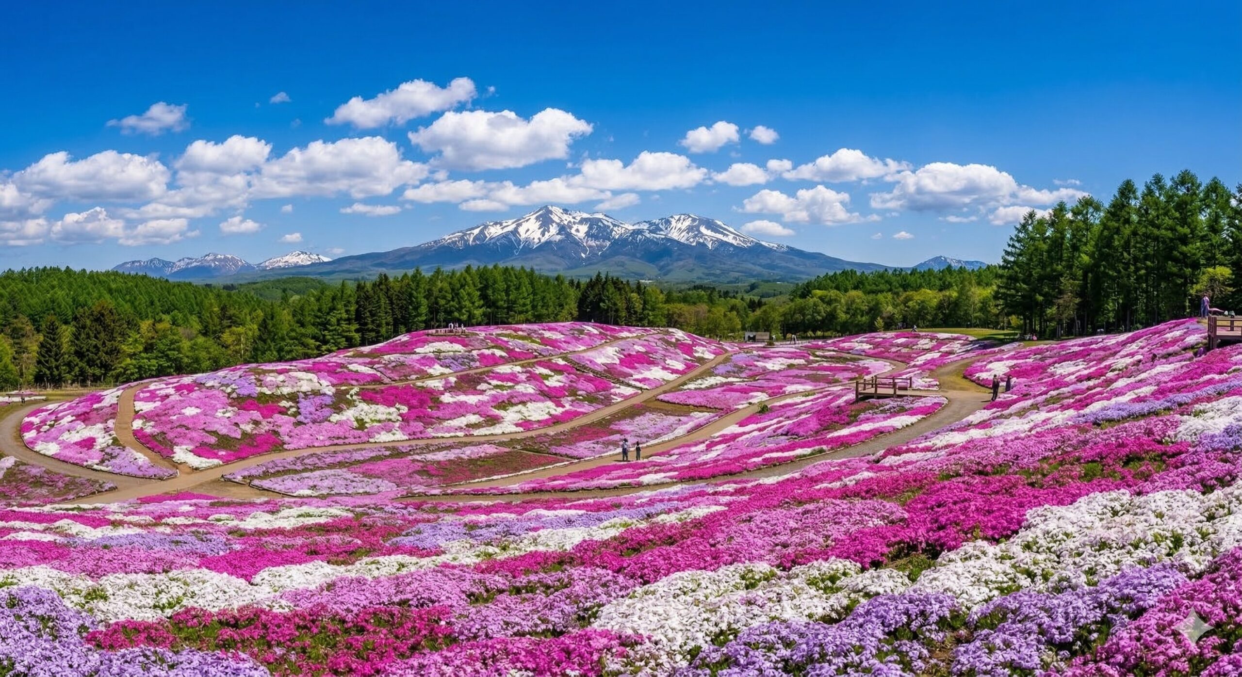 北海道の芝桜