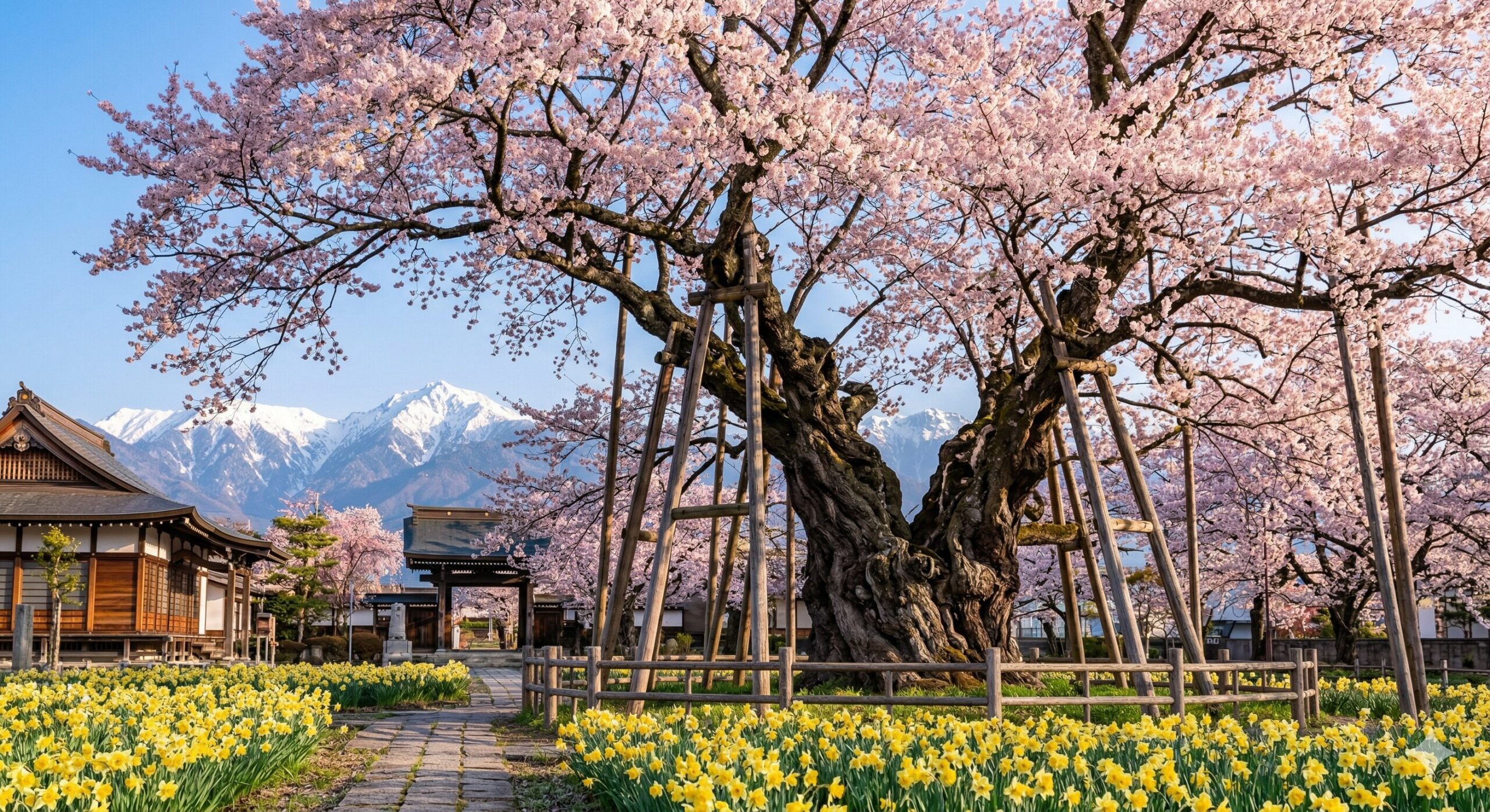 山梨の神代桜