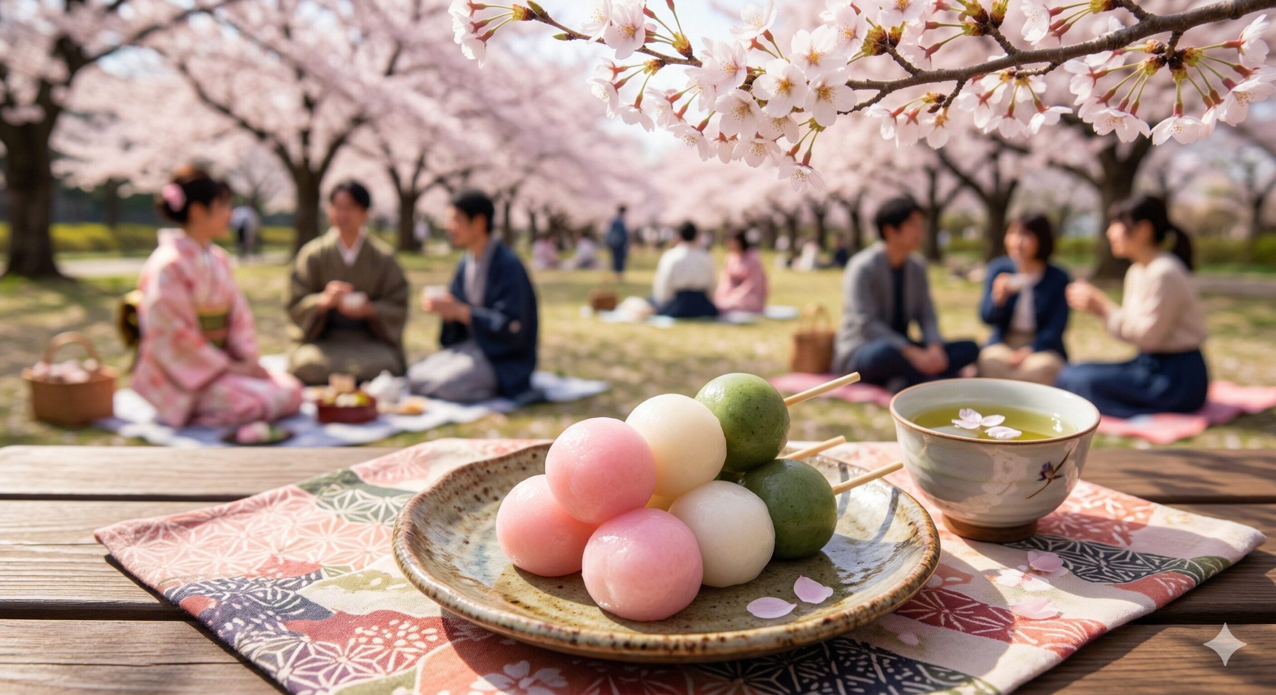 桜と団子の秘密