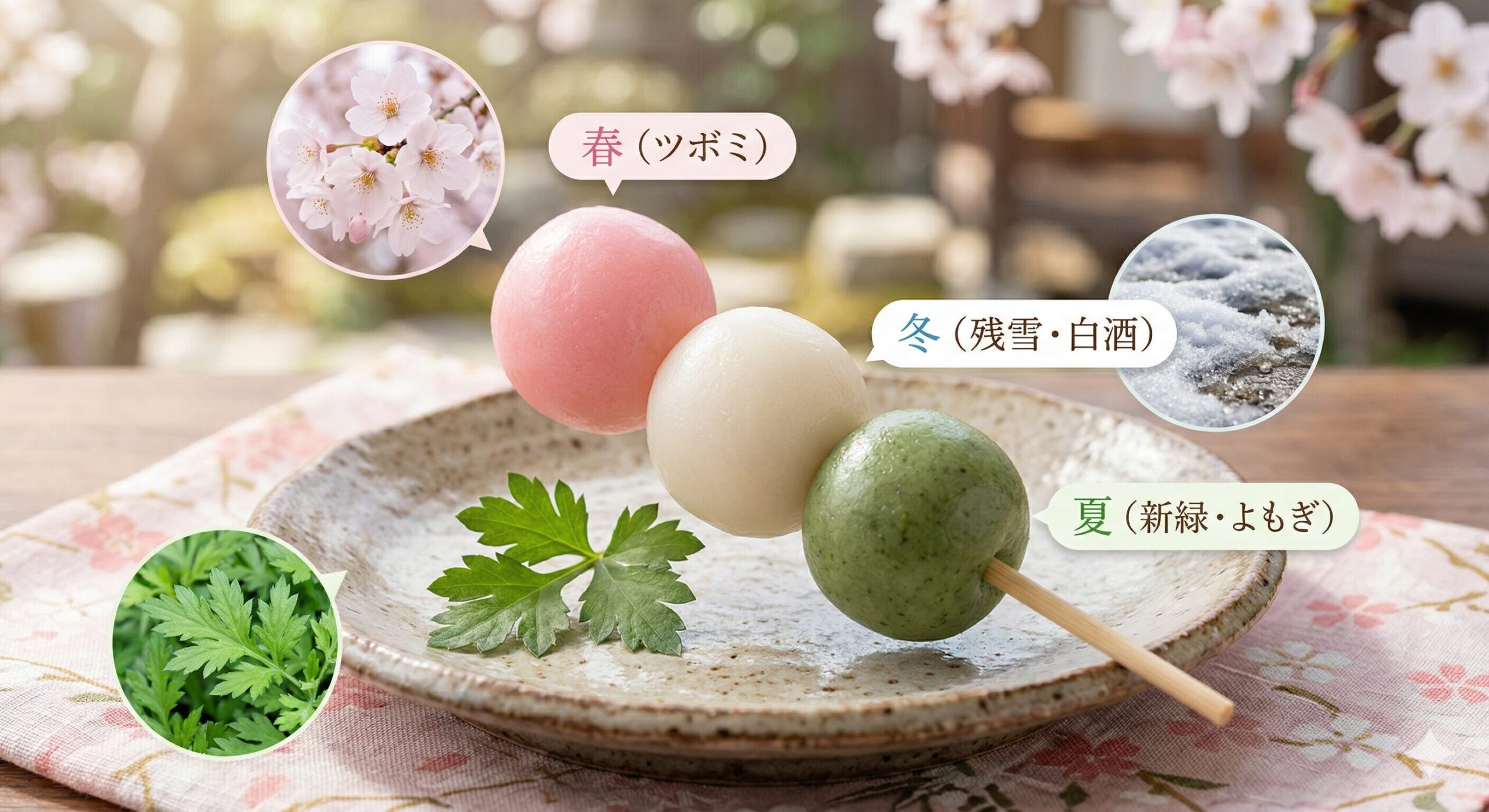 桜と団子の秘密